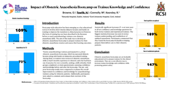 Thumbnail for Impact of Obstetric Anaesthesia Bootcamp on Trainee Knowledge and Confidence