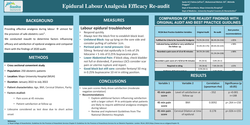Thumbnail for Epidural labour analgesia efficacy: Re-audit