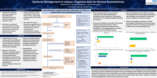 Preview of Epidural management in labour: cognitive aids for novice anaesthetists