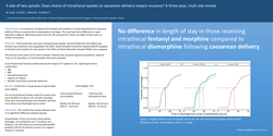 Thumbnail for A tale of two spinals -- does choice of intrathecal opiates at caesarean delivery impact recovery? A three year, multi-site review.