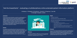 Thumbnail for 'Ask the Anaesthetist' - evaluating a multidisciplinary online antenatal patient information platform