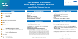 Thumbnail for “Expect the unexpected” or “Situational irony”: Seizure and cardiac arrest during emergency caesarean section