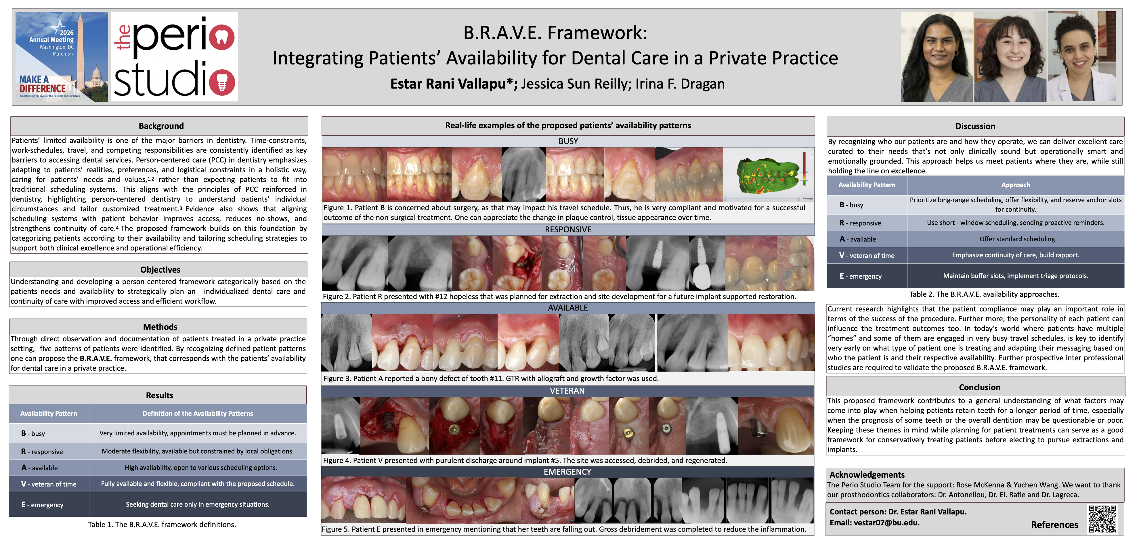 Thumbnail for BRAVE Framework: Integrating Patients Availability for Dental Care in a Private Practice