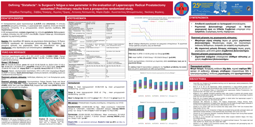 Preview of Defining “Sixtafecta”: Is Surgeon’s fatigue a new parameter in the evaluation of Laparoscopic Radical Prostatectomy outcomes? Preliminary results from a prospective randomized study.