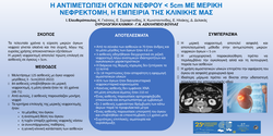 Thumbnail for Μερική νεφρεκτομή για όγκους <5cm , η αντιμετώπιση και εμπειρία της κλινικής μας.