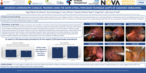 Preview of Advanced laparoscopic surgical training using the Goyri-O'Neill perfusion technique (GOPT) of cadaveric embalming