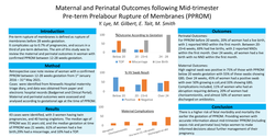 Thumbnail for Maternal and Perinatal Outcomes following Mid-trimester Pre-term Prelabour Rupture of Membranes (PPROM)