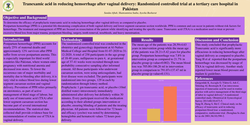 Preview of Tranexamic acid in reducing hemorrhage after vaginal delivery