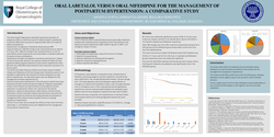 Preview of Oral Nifedipine vs Labetalol in management of Postpartum Hypertension: A comparative study