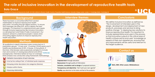Preview of The role of inclusive innovation in the development of reproductive health tools