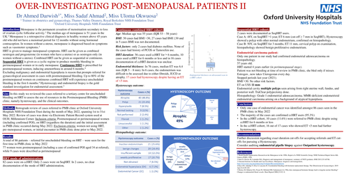 Preview of OVER-INVESTIGATING POST-MENOPAUSAL PATIENTS II