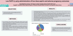 Thumbnail for Low PAPP-A, early administration of low-dose aspirin, and adverse pregnancy outcomes