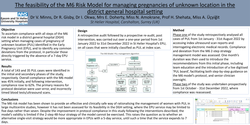 Thumbnail for The feasibility of the M6-Risk-Model for managing PULs in the DGH setting