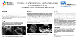 Preview of Immature teratoma remains difficult to diagnose: A cross-sectional survey.