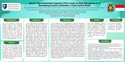 Preview of Serum Total Antioxidant Capacity Levels on Early Menopause In Developing Country Indonesia