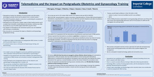 Preview of Telemedicine and the Impact on Postgraduate Obstetrics and Gynaecology Training