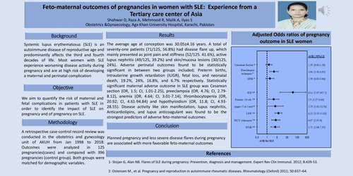 Preview of Feto-maternal outcomes of pregnancies in women with SLE. An experience from Asia