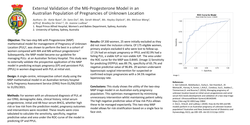 Thumbnail for External Validation of the M6-Progesterone Model in Managing Pregnancies of Unknown Location