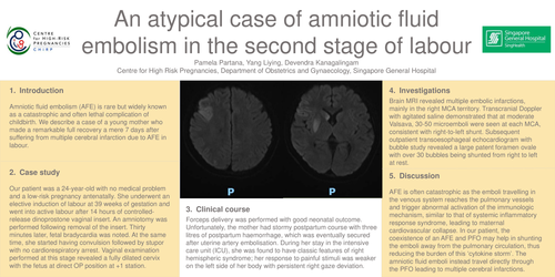 Preview of An atypical case of amniotic fluid embolism in labour