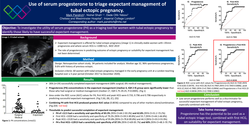 Thumbnail for Use of serum progesterone to triage expectant management of tubal ectopic pregnancy.