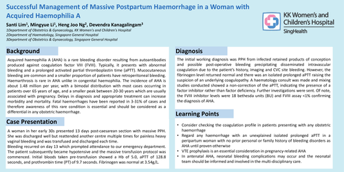 Preview of A rare case of acquired hemophilia in pregnancy