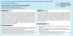 Thumbnail for A rare case of acquired hemophilia in pregnancy