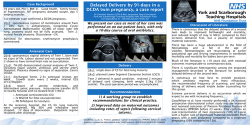 Preview of Delayed-interval delivery in dichorionic twin pregnancy: case report of 91 latency days