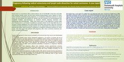 Thumbnail for Pregnancy and cesarean following radical vulvectomy for vulval carcinoma- A case report.