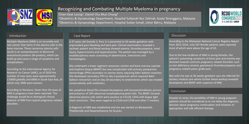 Preview of Recognizing and Combating Multiple Myeloma in pregnancy