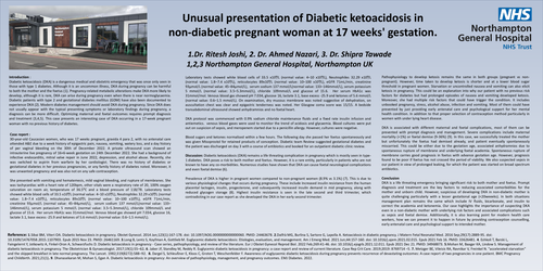 Preview of Unusual presentation of Diabetic ketoacidosis in a non-diabetic 17 weeks’ pregnant woman