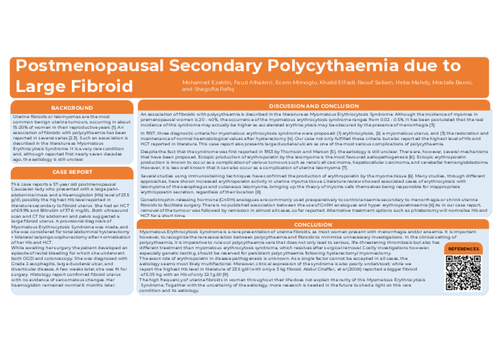 Preview of Postmenopausal Polycythaemia Secondary to Leiomyoma