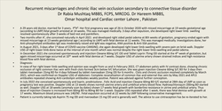 Thumbnail for Recurrent miscarriages and chronic Iliac vein occlusion secondary to connective tissue disorder