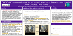 Thumbnail for Postpartum iliopsoas abscess following spontaneous vaginal delivery