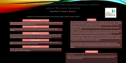 Thumbnail for Audit on Sequential instrumental delivery in a tertiary unit at Western Australia
