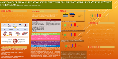 Preview of ASSOCIATION OF MATERNAL SERUM HOMOCYSTEINE LEVEL WITH THE SEVERITY OF PREECLAMPSIA