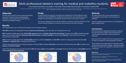 Thumbnail for Multiprofessional obstetric training for medical and midwifery students.