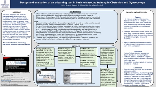 Preview of Designing and evaluating an e-learning module in basic ultrasound training: A pilot