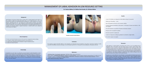Preview of MANAGEMENT OF LABIAL ADHESION IN LOW RESOURCE SETTING