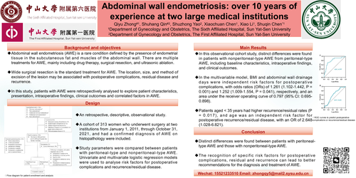 Preview of Abdominal wall endometriosis: over 10 years of experience at two medical institutions