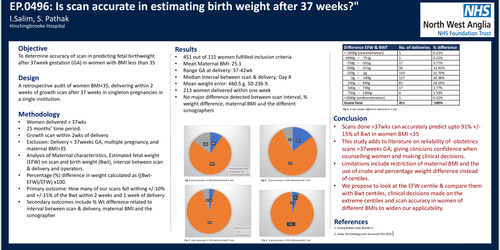 Preview of Is scan accurate in estimating birth weight after 37 weeks?
