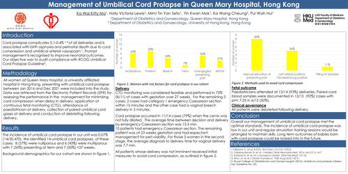 Preview of Management of Umbilical Cord Prolapse in Queen Mary Hospital, Hong Kong