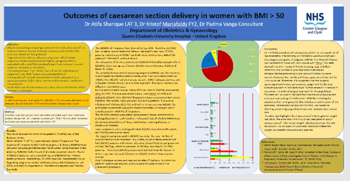 Preview of Outcomes of caesarean section delivery in women with BMI > 50