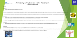 Thumbnail for Myomectomy during Caesarean section-A case report