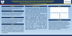 Thumbnail for Characteristics and survival outcome of Ovarian Clear cell carcinoma OCCC: Oxford experience