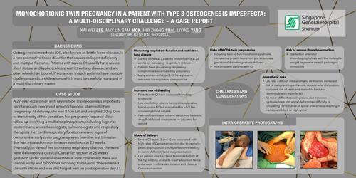 Preview of Monochorionic Twin Pregnancy in a Patient with Type 3 Osteogenesis Imperfecta