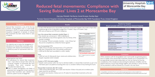 Preview of Reduced fetal movements: compliance with Saving Babies’ Lives 2 at Morecambe Bay