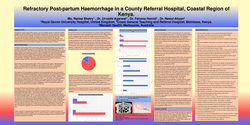 Thumbnail for Refractory Post-partum Haemorrhage in a County Referral Hospital, Coastal Region of Kenya.