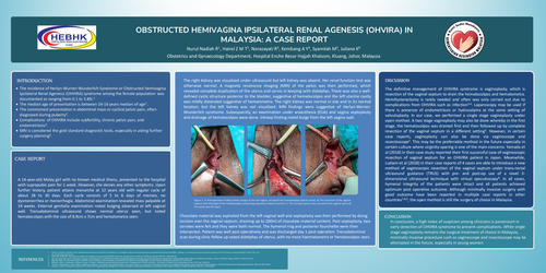 Preview of OBSTRUCTED HEMIVAGINA WITH IPSILATERAL RENAL AGENESIS (OHVIRA) IN MALAYSIA: A CASE REPORT. - 2