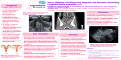 Thumbnail for Uterus Didelphys: Prioritising Early Diagnosis and Education Surrounding Congenital Uterine Anomalies