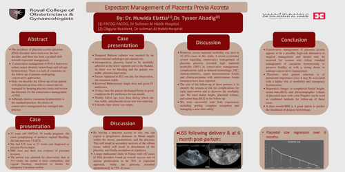 Preview of Expectant management of placenta previa accreta